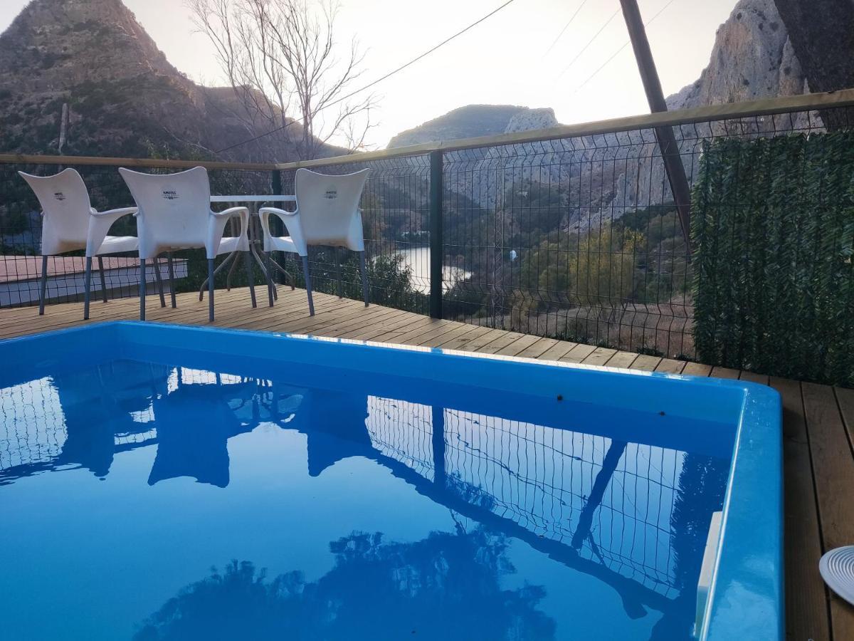 Refugio De El Chorro Villa Exterior foto