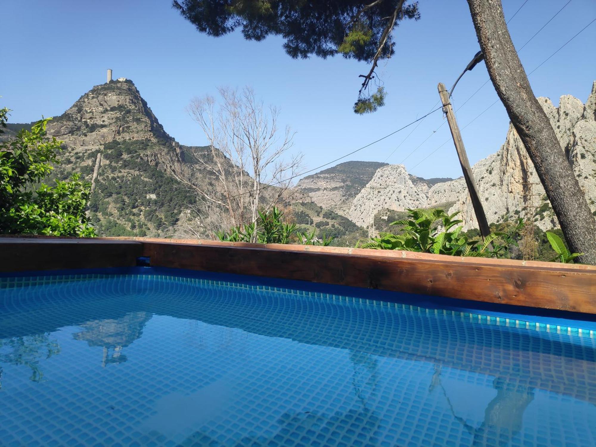 Refugio De El Chorro Villa Cameră foto